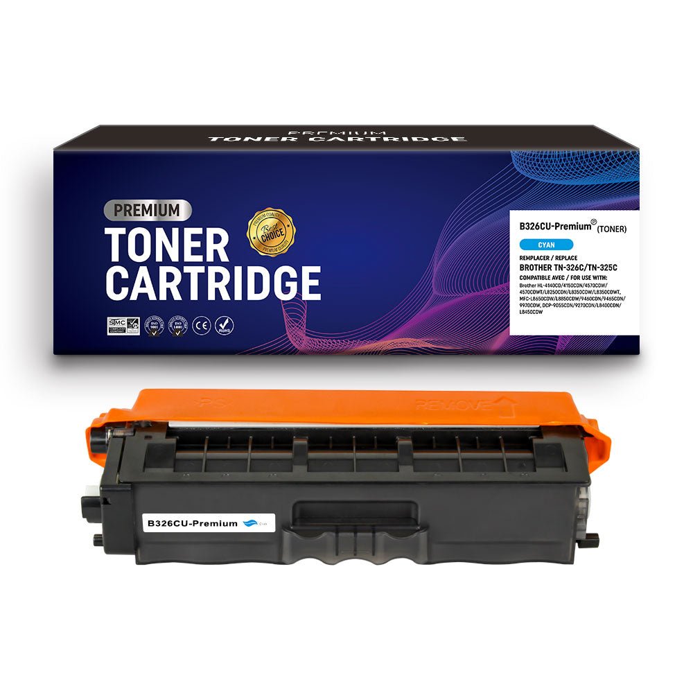 Cartouche de toner Compatible Brother TN-326C/TN-325C Cyan 3500pages - KERA FRANCE Cartouche de toner Compatible Brother TN-326C/TN-325C Cyan 3500pages - KERA FRANCE